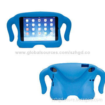 Silicone Cases for iPad Mini, Factory Price with Wholesale Purchase, Anti-dirt and -heat